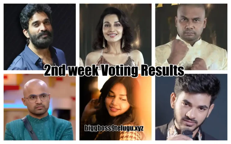 2nd week voting results